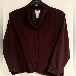 Chico's Rich Brown Blazer